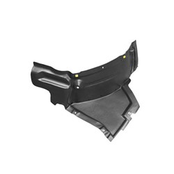 AUDI S6 SEDAN FRONT FENDER LINER LEFT (Driver Side) (FRONT LOWER SECTION) **CAPA** OEM#4G0853887C 2013-2015 PL#AU1242100C