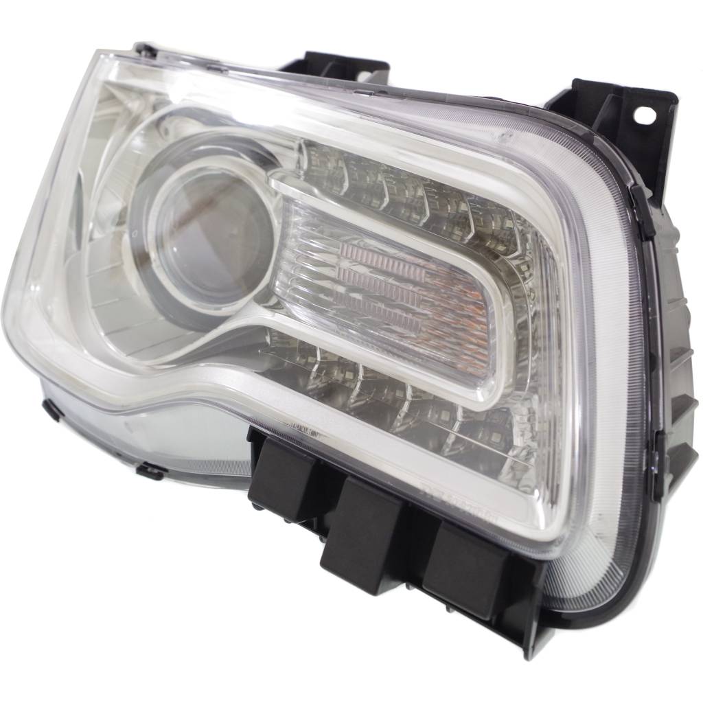CHRYSLER 300 HEAD LAMP ASSY RIGHT (Passenger Side) (HALOGEN)(CHROME) OEM#68196276AD 2015-2017 PL#CH2503268