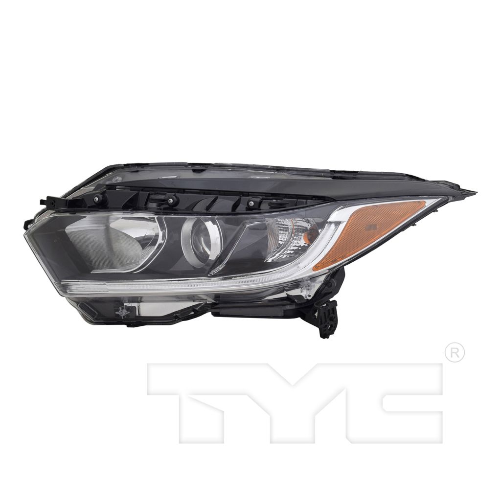 HONDA HRV HEAD LAMP ASSY LEFT (Driver Side) (HALOGEN)(W/LED DRL)**CAPA** OEM#33150T7AA31 2019-2022 PL#HO2502190C