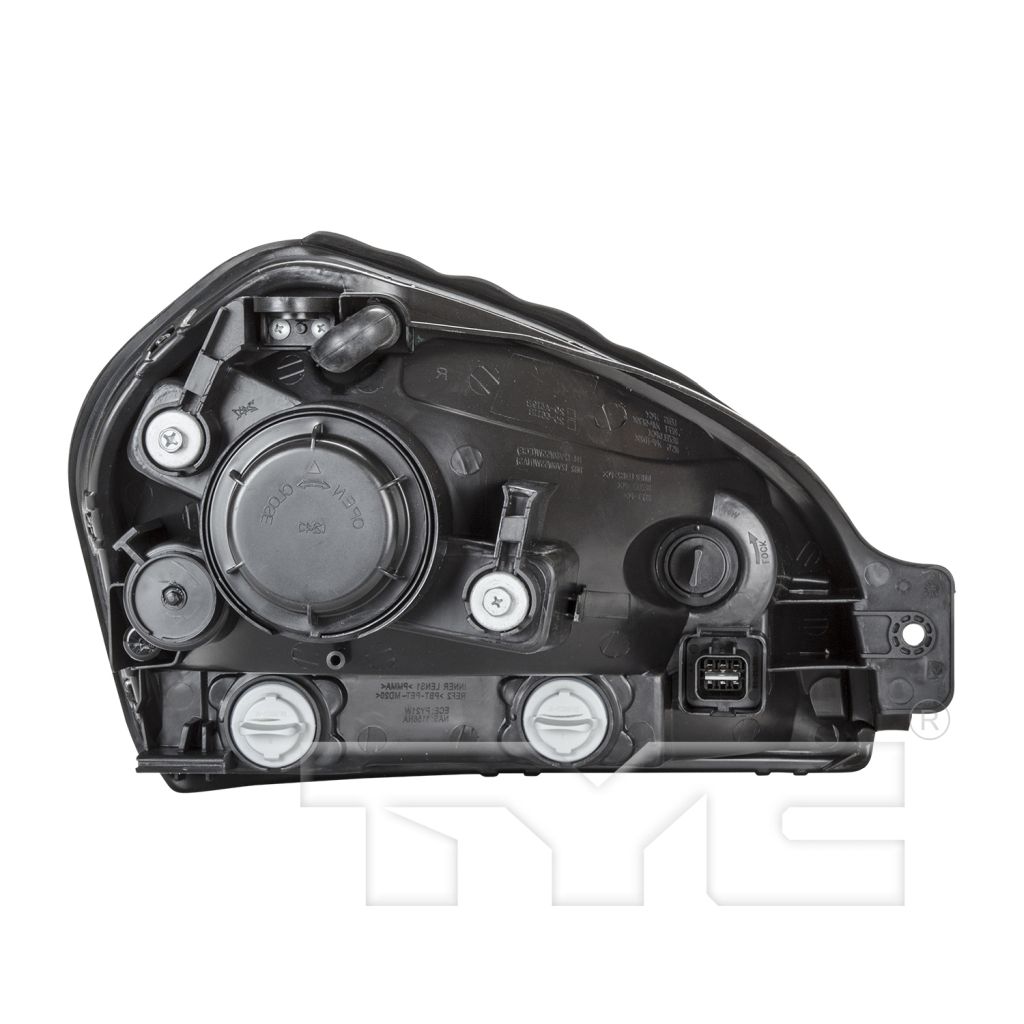 HYUNDAI TUCSON HEAD LAMP ASSEMBLY LEFT (Driver Side) (CLEAR SIGNAL) OEM#921012E050 2005-2009 PL#HY2502133
