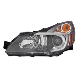 SUBARU LEGACY HEAD LAMP ASSY LEFT (Driver Side) (BLACK BEZEL) OEM#84001AJ23B 2013-2014 PL#SU2502141