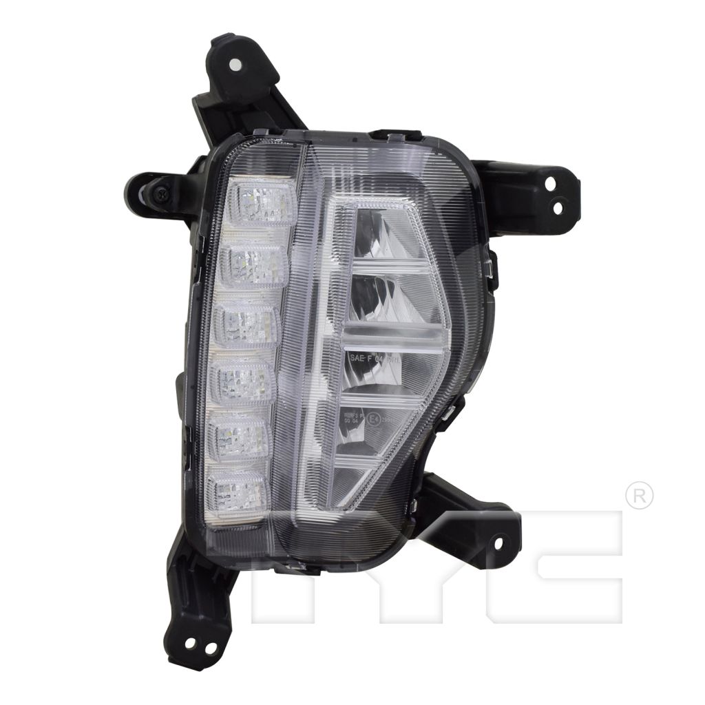 HYUNDAI SANTA FE /SANTA FE XL (3.3L) FOG LAMP ASSY RIGHT (Passenger Side) (LED)(W/DRL)**CAPA** OEM#92202B8610 2017-2019 PL#HY2593165C