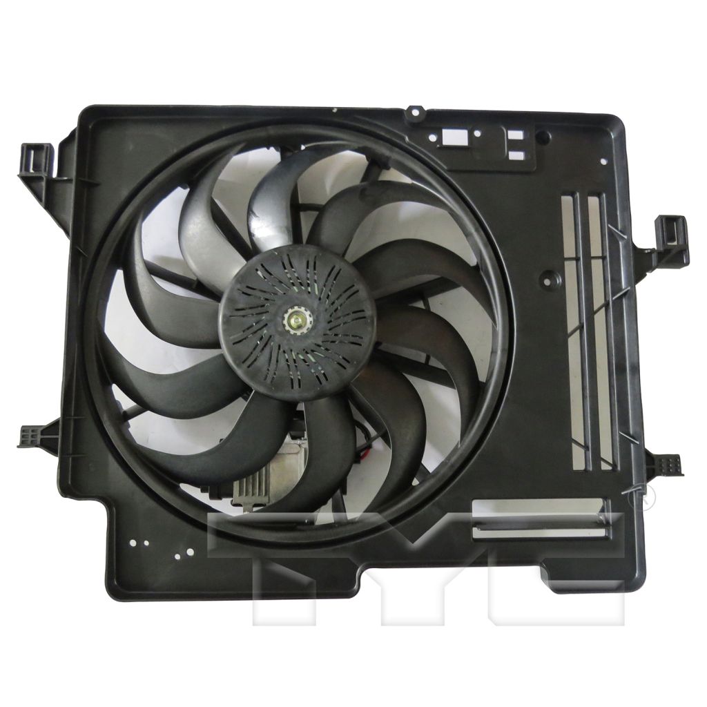 FORD FOCUS HATCHBACK ELECTRIC RADIATOR FAN ASSY LEFT (Driver Side) 1.0L TURBO A/T (TO 9-28-16) OEM#F1FZ8C607D 2016 PL#FO3115226