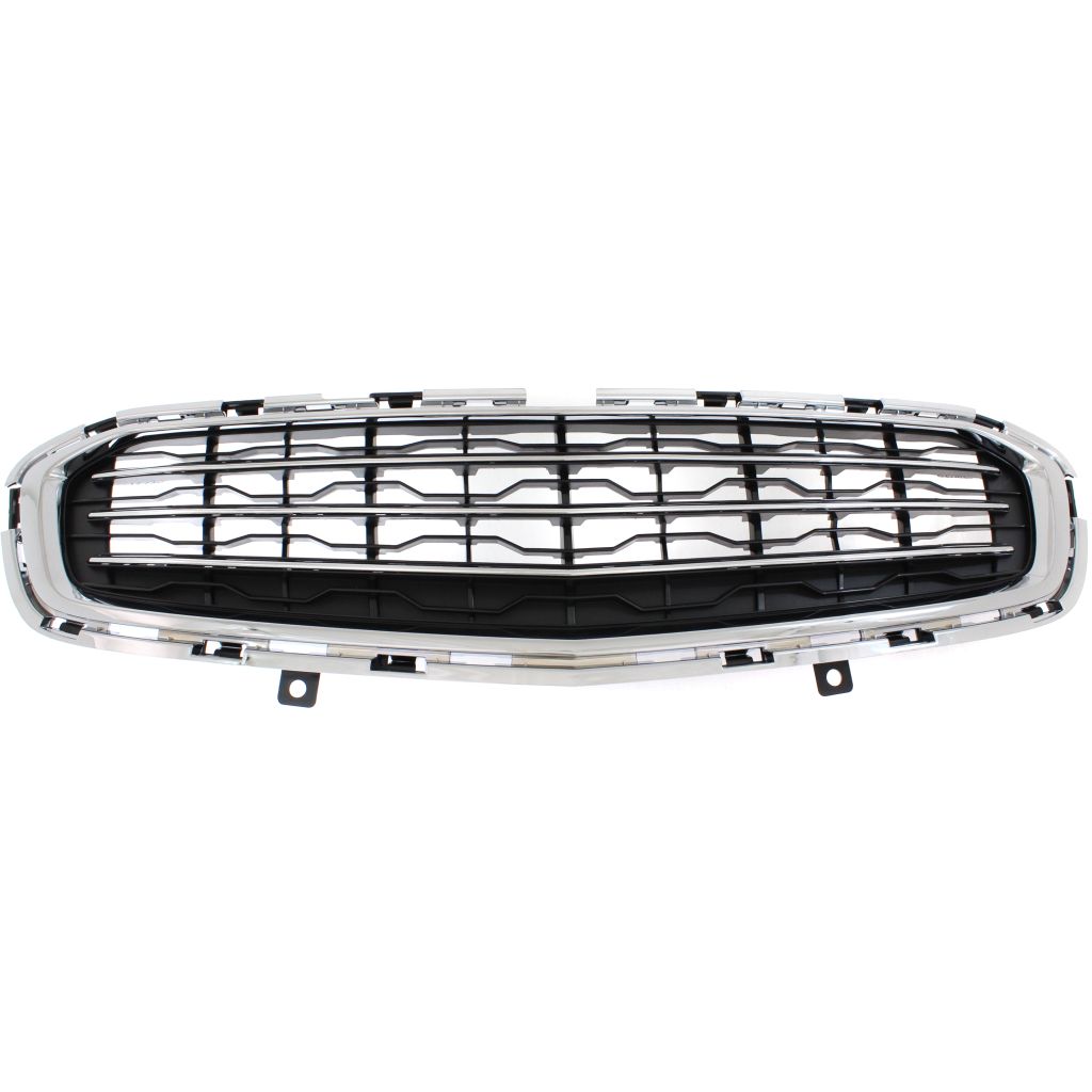 CHEVROLET CRUZE / CRUZE LIMITED GRILLE LOWER ASSEMBLY GRAY W/CHR MLDG; W/CHR FRAME(LTZ) OEM#95433926 2015-2016 PL#GM1200729