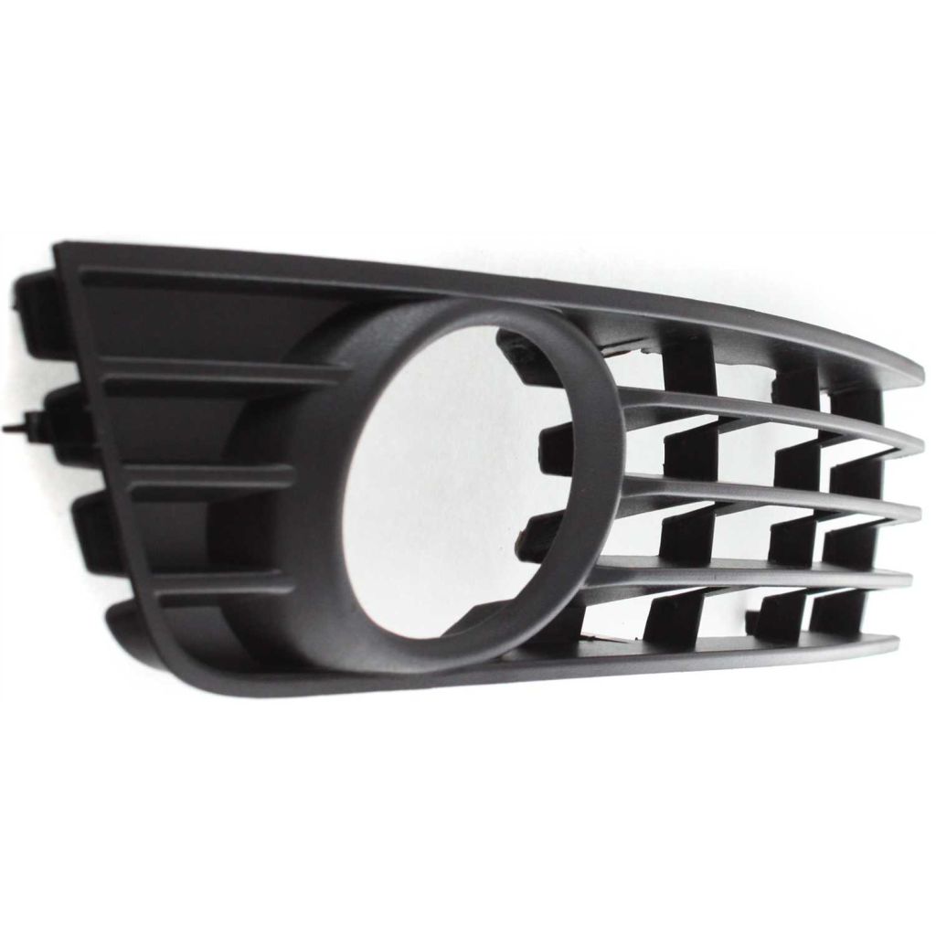 AUDI A4 SEDAN/WAGON (GEN 2) (1.8L/3.0L) FRONT BUMPER GRILLE RIGHT (Passenger Side) BLACK(OPEN VENT)(For part# 8132722) OEM#8E080768201C 2002-2005 PL#AU1039102