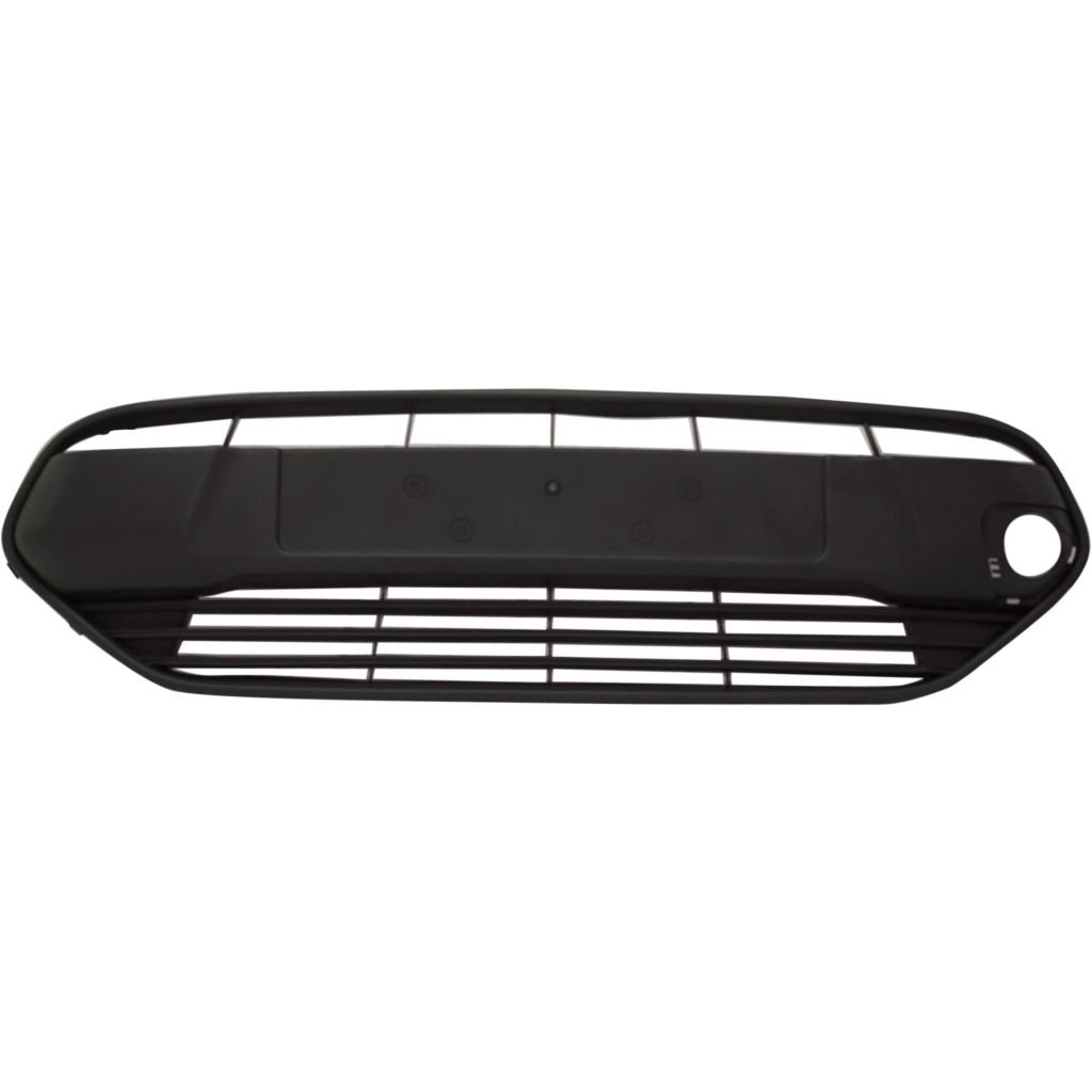 FORD TRUCKS & VANS TRANSIT CONNECT FRONT BUMPER GRILLE UPPER BLACK (WO/HONEYCOMB MESH)**CAPA** OEM#DT1Z17E810B 2014-2018 PL#FO1036172C