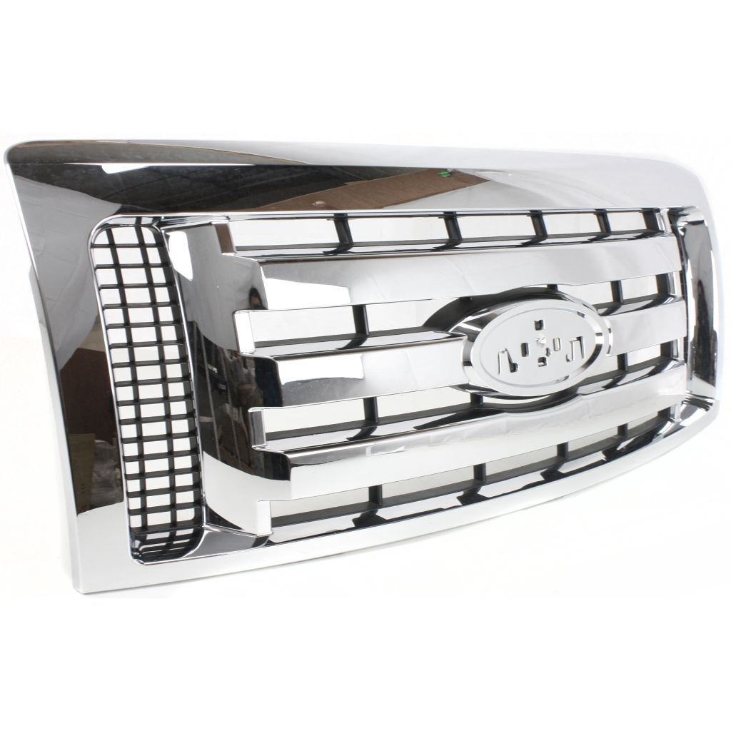 FORD TRUCKS & VANS FORD/PU (F150)(EXC SVT RAPTOR) GRILLE CHROME (3 BAR)(XLT MDL) OEM#9L3Z8200D 2009-2012 PL#FO1200511