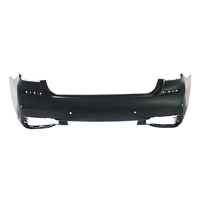 BMW BMW 7 SERIES HYBRID (740e/745e) REAR BUMPER COVER PRIMED GRAY (WO/PARK ASSIST)(W/M PKG) OEM#51128064758 2017-2019 PL#BM1100356
