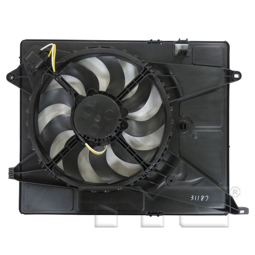 GM TRUCKS & VANS TRAX RADIATOR & A/C FAN ASSEMBLY OEM#95392642 2015-2020 PL#GM3115270