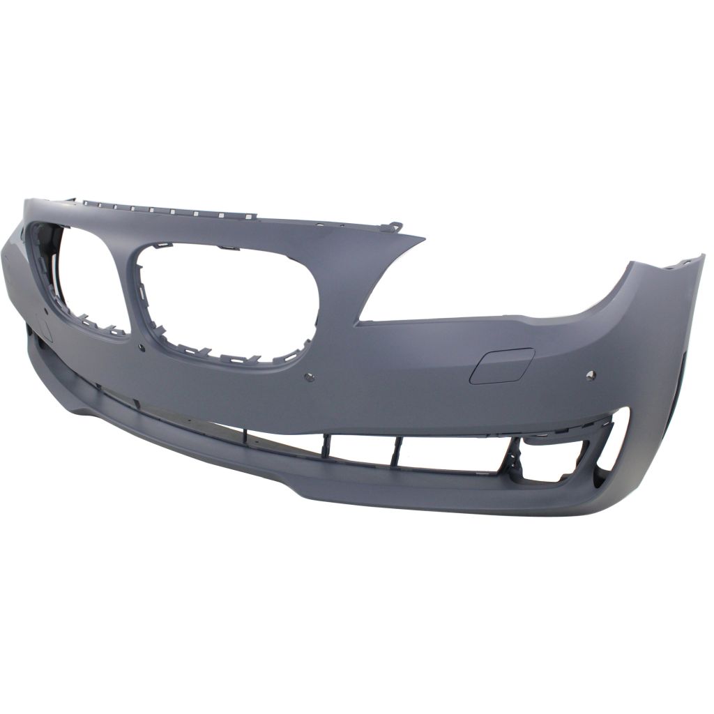 BMW BMW 7 SERIES (EXC 750 HYBRID) FRONT BUMPER COVER PRIMED (W/SENSOR)(WO/CAMERA)(WO/M PKG) OEM#51117332262 2013-2015 PL#BM1000315