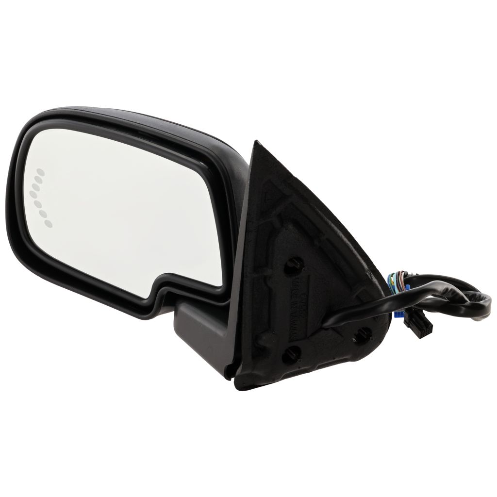 GM TRUCKS & VANS TAHOE (CHEVY) (NEW STYLE) DOOR MIRROR LEFT (Driver Side) PWR/HTD/LED SIGNAL/PUDDLE/MEMORY/PWR-FOLD (PTD CVR)(NO DIMMING) OEM#88980721 2003-2006 PL#GM1320373