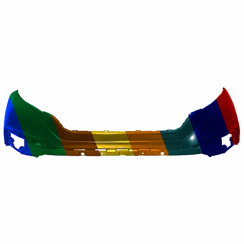 HONDA CRV HYBRID FRONT BUMPER COVER UPPER PRM OEM#04711TLAA50ZZ 2020-2022 PL#HO1014106