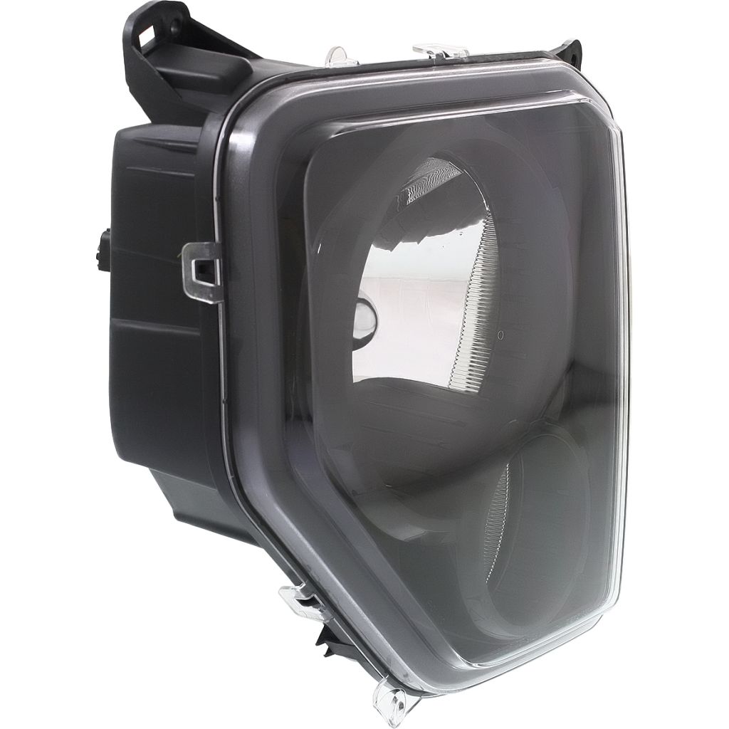 JEEP LIBERTY HEAD/LAMP ASSEMBLY RIGHT (Passenger Side) (W/ FOG LAMP)(BLK BEZEL) **CAPA** OEM#68079710AA (P) 2010-2012 PL#CH2503227C