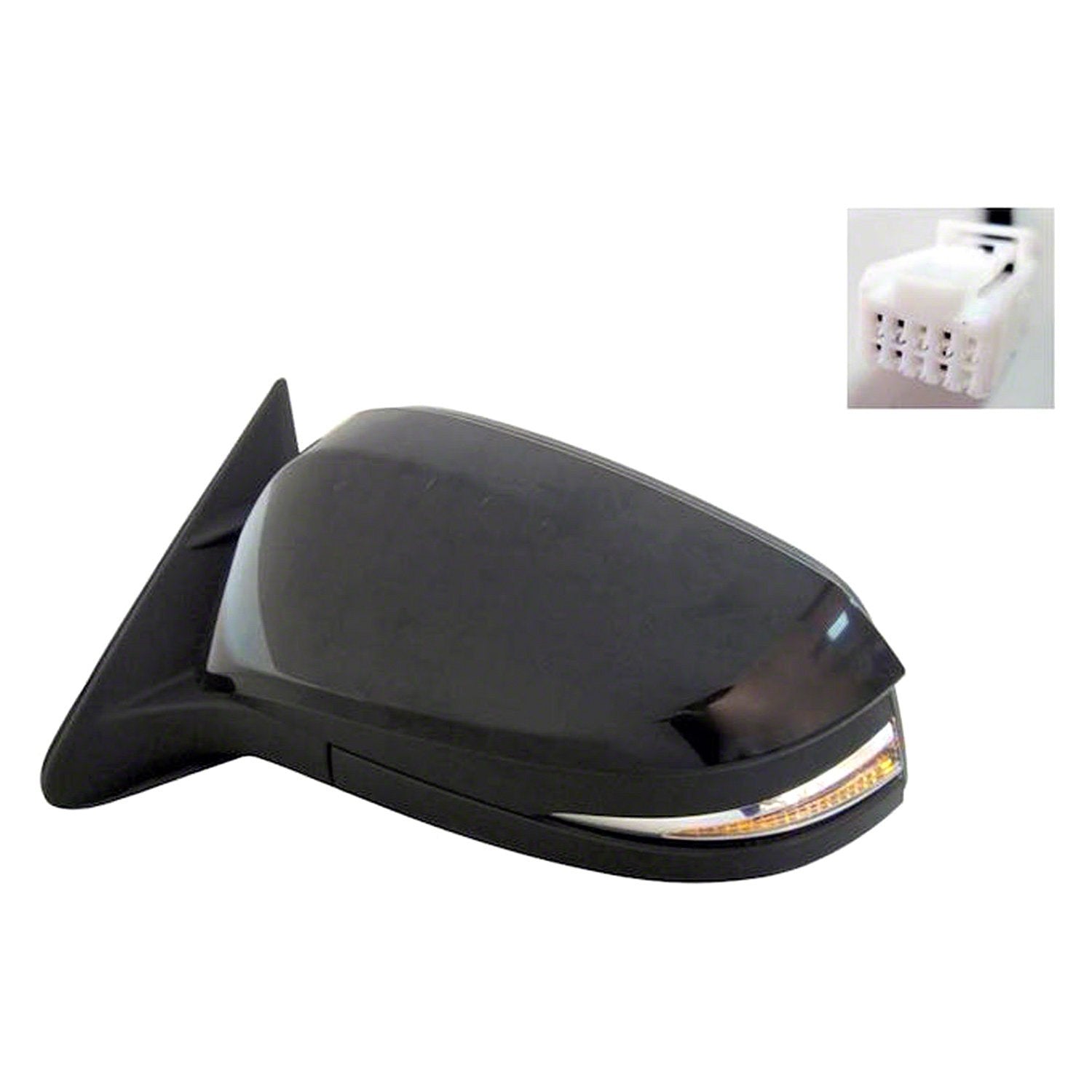 TOYOTA HIGHLANDER HYBRID DOOR MIRROR LEFT (Driver Side) PWR/HTD/SIGNAL (WO/MEMORY)(W/CVR) OEM#879400E133-PFM 2014-2019 PL#TO1320317