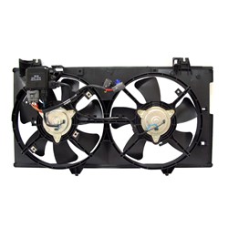 MAZDA MAZDA6 RADIATOR & A/C FAN ASSEMBLY (3.0L)(DUAL FAN) (WO/MODUL) OEM#AJ5715025N 2003-2004 PL#MA3115128