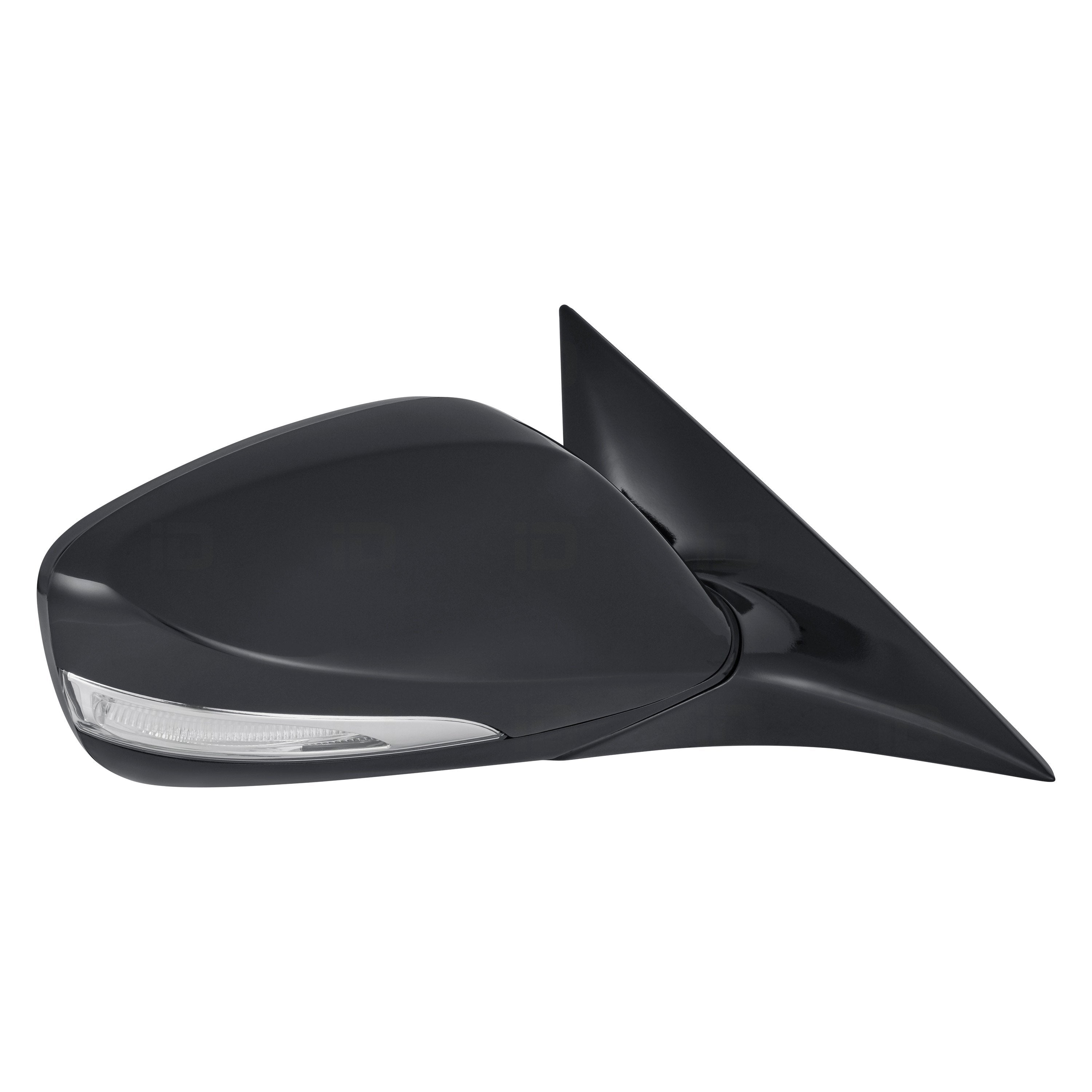 HYUNDAI VELOSTER DOOR MIRROR RIGHT (Passenger Side) PWR/HTD (W/SIGNAL)(SMOOTH BASE) OEM#876202V350-PFM 2012-2017 PL#HY1321195