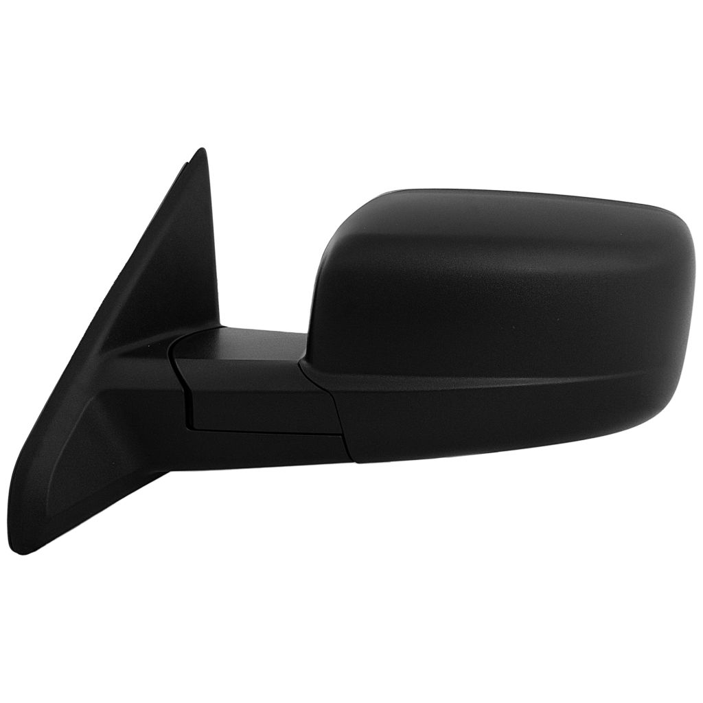 DODGE TRUCKS & VANS DODGE/PU (R2500/3500) DOOR MIRROR LEFT (Driver Side) MANUAL (SINGLE GLASS)TEXT BLACK) OEM#55372069AH 2010-2012 PL#CH1320308