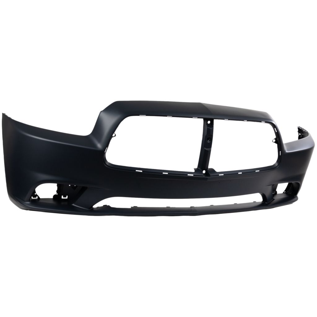 DODGE CHARGER FRONT BUMPER COVER PRIMED (W/ ADAPTIVE CRUISE)(EXC SRT-8) OEM#68092597AA 2011-2014 PL#CH1000993