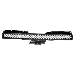 GM TRUCKS & VANS AVALANCHE GRILLE UPPER CHROME FRAME/BLK MESH OEM#22830013 2007-2013 PL#GM1200563