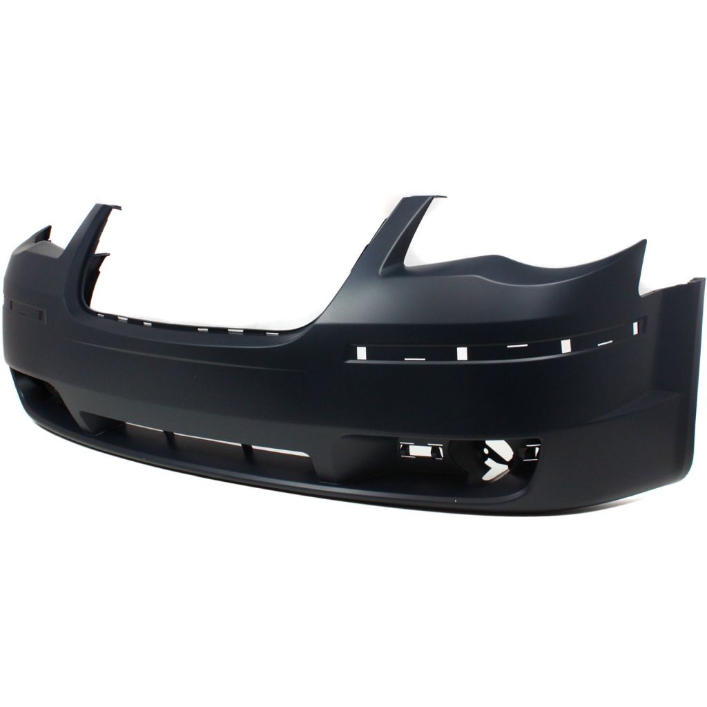CHRYSLER TOWN & COUNTRY FRONT BUMPER COVER PRIMED (W/O Washer)(W/CHR Insert) OEM#1KG09TZZAB (P) 2008-2010 PL#CH1000929