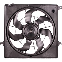 HYUNDAI SANTA FE SPORT (2.0/2.4L) RADIATOR FAN ASSEMBLY (2.0L) OEM#253804Z500 2013-2018 PL#HY3115141