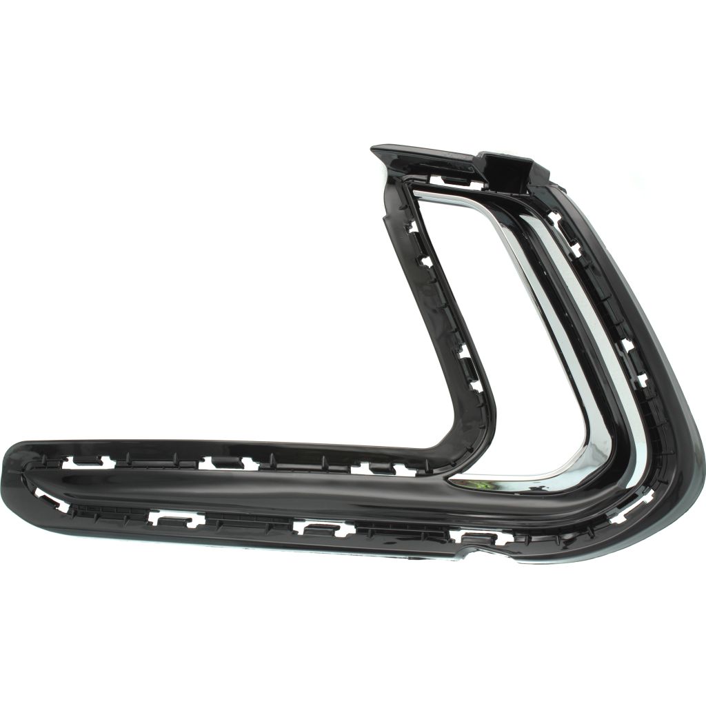HYUNDAI ELANTRA SEDAN FRONT BUMPER OUTER OPENING COVER LEFT (Driver Side) (W/DRL)(USA)(EXC SPORT MDL) OEM#86563F3400 2017-2018 PL#HY1038126