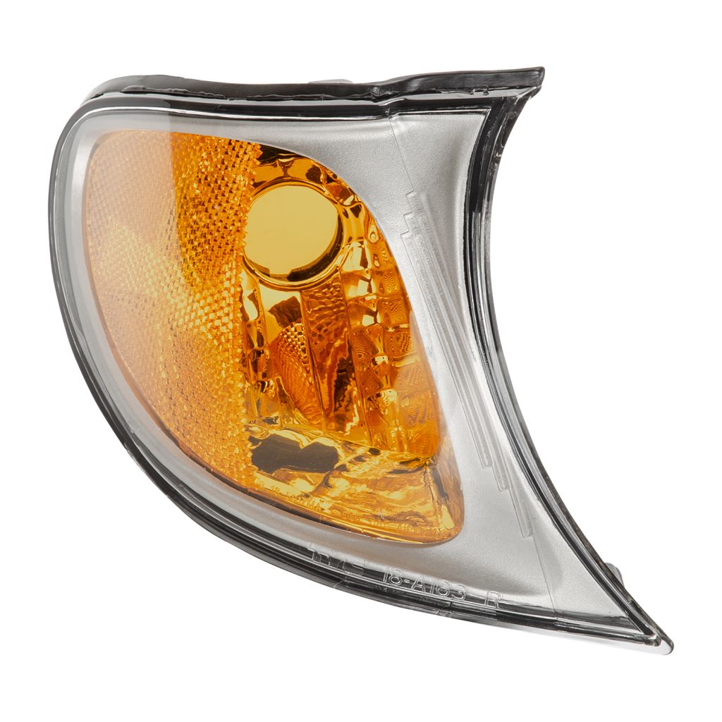 BMW BMW 3 ( i/xi ) (SEDAN/WAGON) CORNER LAMP UNIT RIGHT (Passenger Side) (AMBER SIGNAL W/SILVER BASE) OEM#63136915384 2002-2005 PL#BM2521110