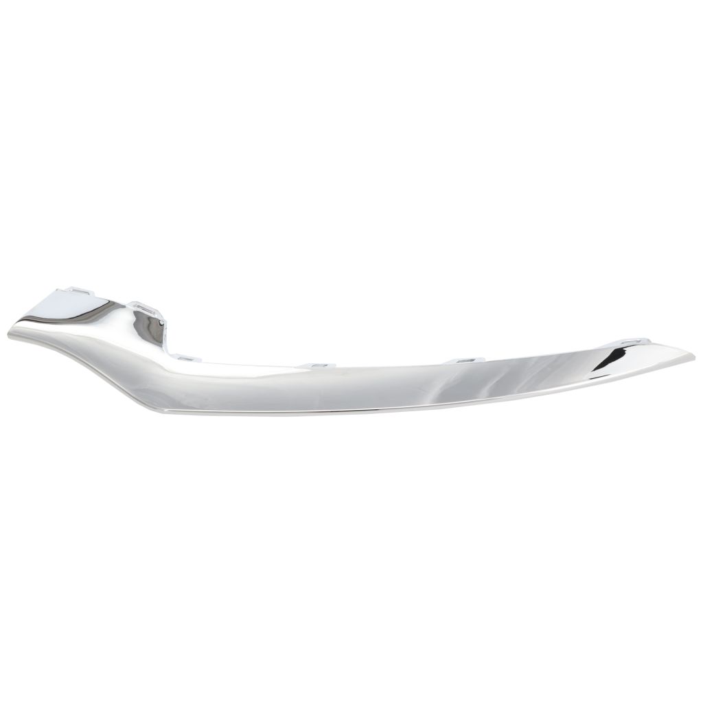 MERCEDES-BENZ E-CLASS CONV (212) FRONT BUMPER MLDG LEFT (Driver Side) CHROME (W/AMG) OEM#2078850774 2014-2017 PL#MB1046131