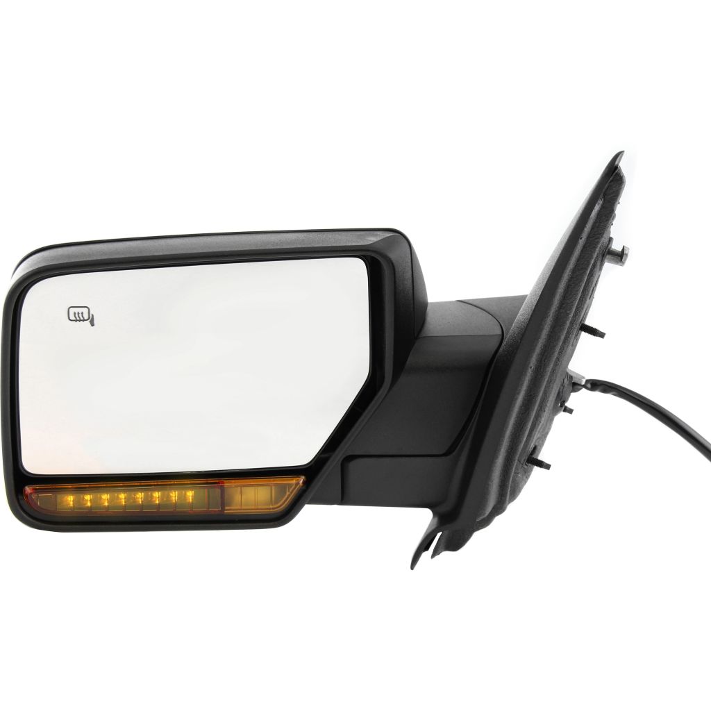 LINCOLN NAVIGATOR DOOR MIRROR LEFT (Driver Side) PWR/HTD/PUDDLE/SIGNAL/MEMORY/PWR-FOLD (CHR) OEM#8L7Z17683AA 2007-2008 PL#FO1320391
