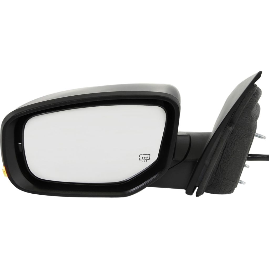 DODGE DART DOOR MIRROR LEFT (Driver Side) PWR/HTD/SIGNAL/PUDDLE (WO/BLIND SYSTEM) OEM#1TA131X8AI-PFM 2013-2015 PL#CH1320364