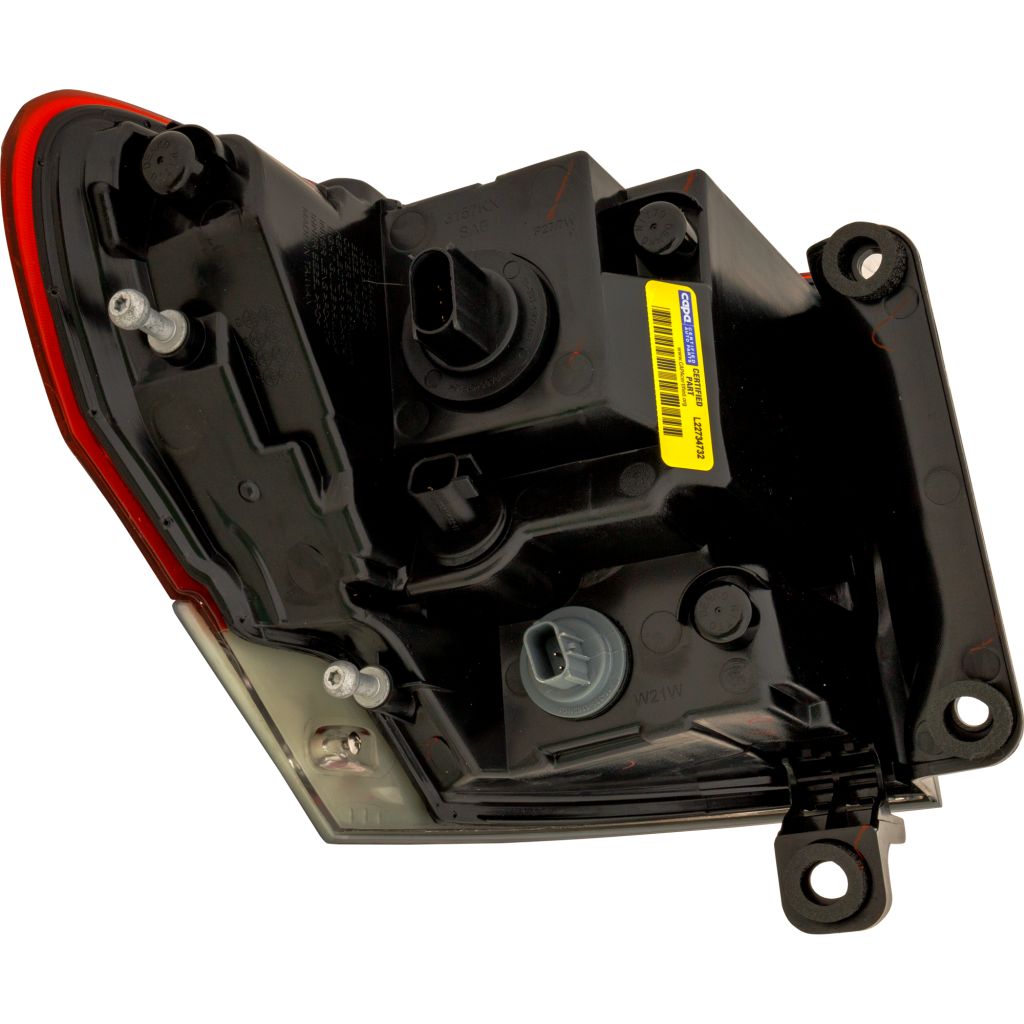 JEEPVEHICLE GRAND CHEROKEE / GRAND CHEROKEE WK TAIL LAMP ASSY RIGHT (Passenger Side) DARK-GRAY INSERT (TRAILHAWK)**CAPA** OEM#68316192AC 2017-2021 PL#CH2805117C