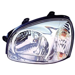HYUNDAI SANTA FE HEAD LAMP ASSY LEFT (Driver Side) (FROM:7-15-03) **CAPA** OEM#9210126251 2003-2006 PL#HY2502134C