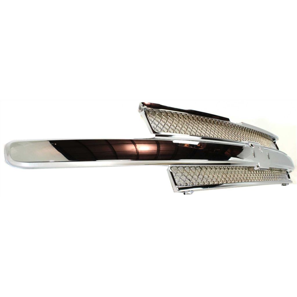 GM TRUCKS & VANS TRAILBLAZER GRILLE ALL CHROME (W/O WASHER)(EXC 06-09 LT & SS) OEM#GM1200483 2002-2009 PL#GM1200483