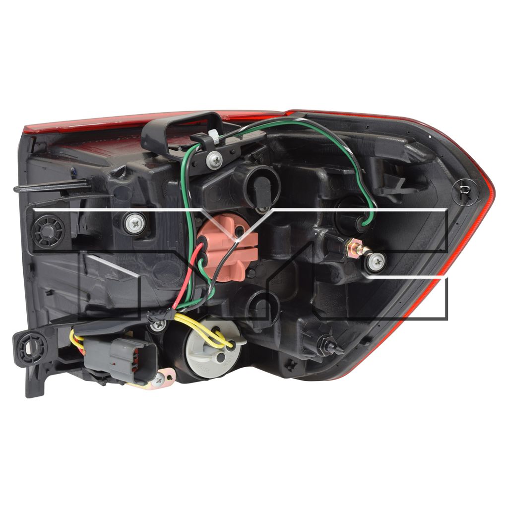 KIA SEDONA MINIVAN TAIL LAMP ASSEMBLY LEFT (Driver Side) (BULB TYPE) **CAPA** OEM#92401A9020 2015 PL#KI2804117C