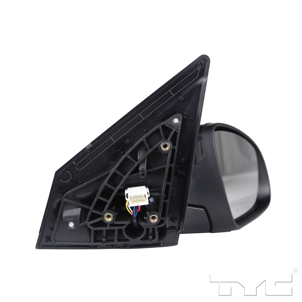 HYUNDAI KONA DOOR MIRROR RIGHT (Passenger Side) PWR/N-HTD/M-FOLD (WO/SPOTTER GLASS)(BLACK) OEM#87620J9100MZH 2018-2022 PL#HY1321256