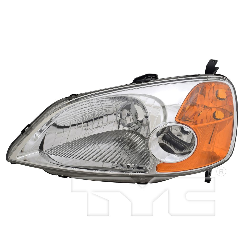 HONDA CIVIC HYBRID HEAD LAMP ASSY LEFT (Driver Side) **CAPA** OEM#33151S5AA01 2003 PL#HO2502116C
