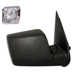 FORD TRUCKS & VANS EXPLORER SPORT TRAC (PICKUP) DOOR MIRROR RIGHT (Passenger Side) PWR/HTD(BLK)(W/PDL)(XLT) OEM#6L2Z17682CAA-PFM 2007-2010 PL#FO1321270