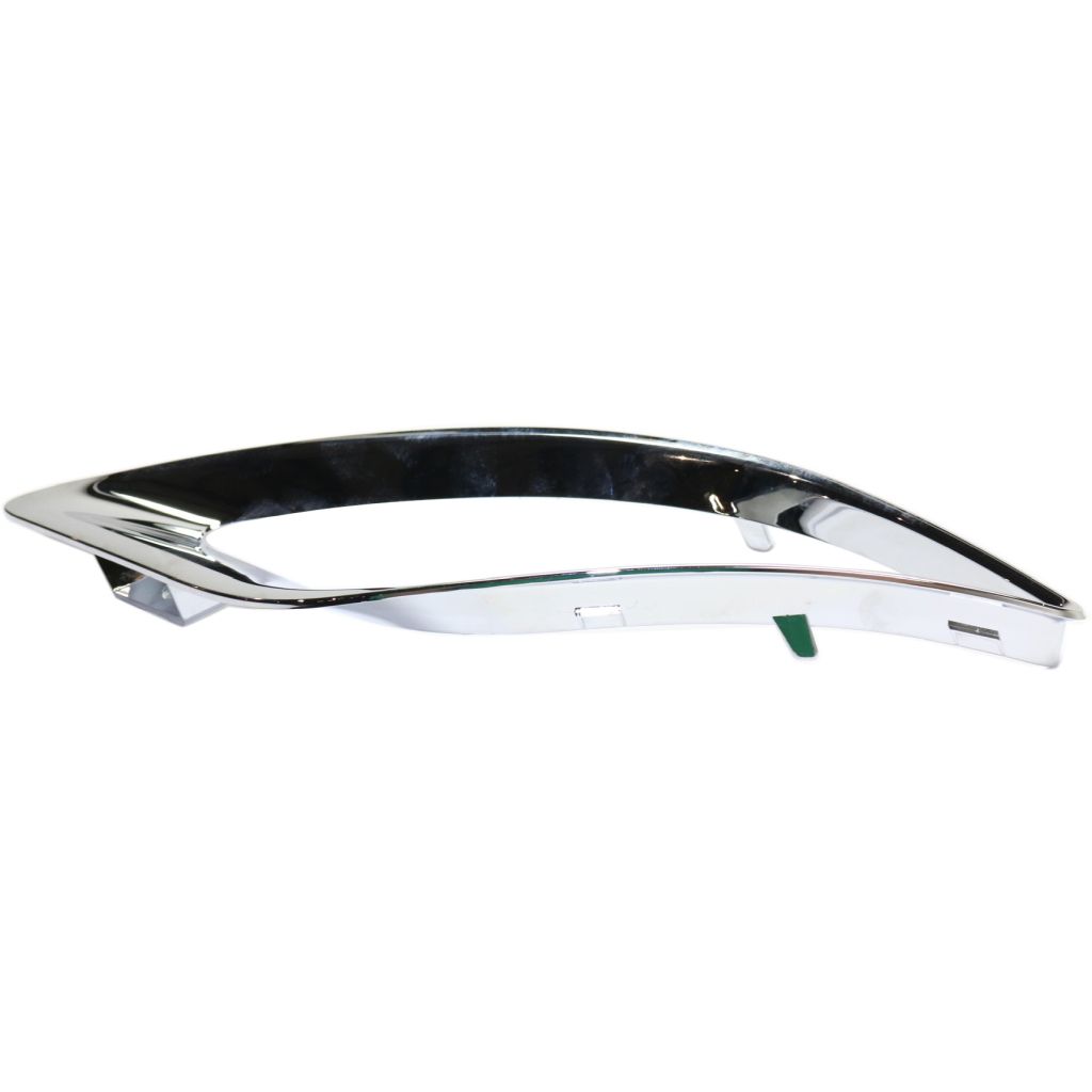 DODGE TRUCKS & VANS DURANGO FOG LAMP COVER OUTER MOLDING LEFT (Driver Side) CHROME (2PC BUMPER CVR) OEM#5113745AB 2014-2020 PL#CH1038163