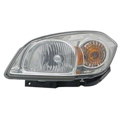 PONTIAC G5 HEAD LAMP ASSEMBLY LEFT (Driver Side) (WO/BRKT)(LIGHT SMOKED LENS)**CAPA** OEM#20964008 2007-2009 PL#GM2502274C