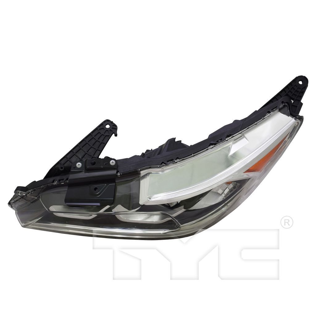 HONDA ACCORD SEDAN HEAD LAMP ASSEMBLY LEFT (Driver Side) (HALOGEN)(WO/LED DRL) LX **CAPA** OEM#33150T2AA61 2016-2017 PL#HO2502168C
