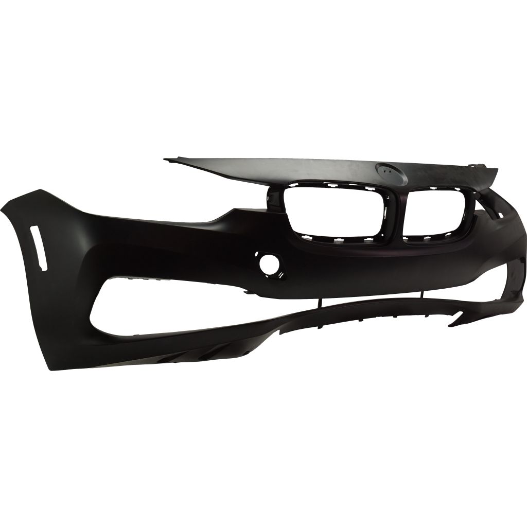 BMW BMW 3 (SEDAN) FRONT BUMPER COVER PRIMED WO/WASHER WO/M SPORT (LUXURY) OEM#51117445131 2016-2018 PL#BM1000427