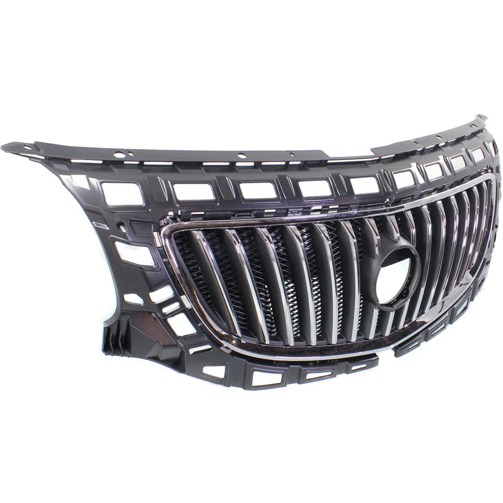 BUICK REGAL GRILLE ASSEMBLY CHR/BLK(EXC GS ) WO/EMBLEM OEM#20977844 2011-2013 PL#GM1200653