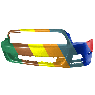 FORD MUSTANG FRONT BUMPER COVER PRIMED (BASE/GT/BOSS 302) OEM#DR3Z17D957ABPTM 2013-2014 PL#FO1000670