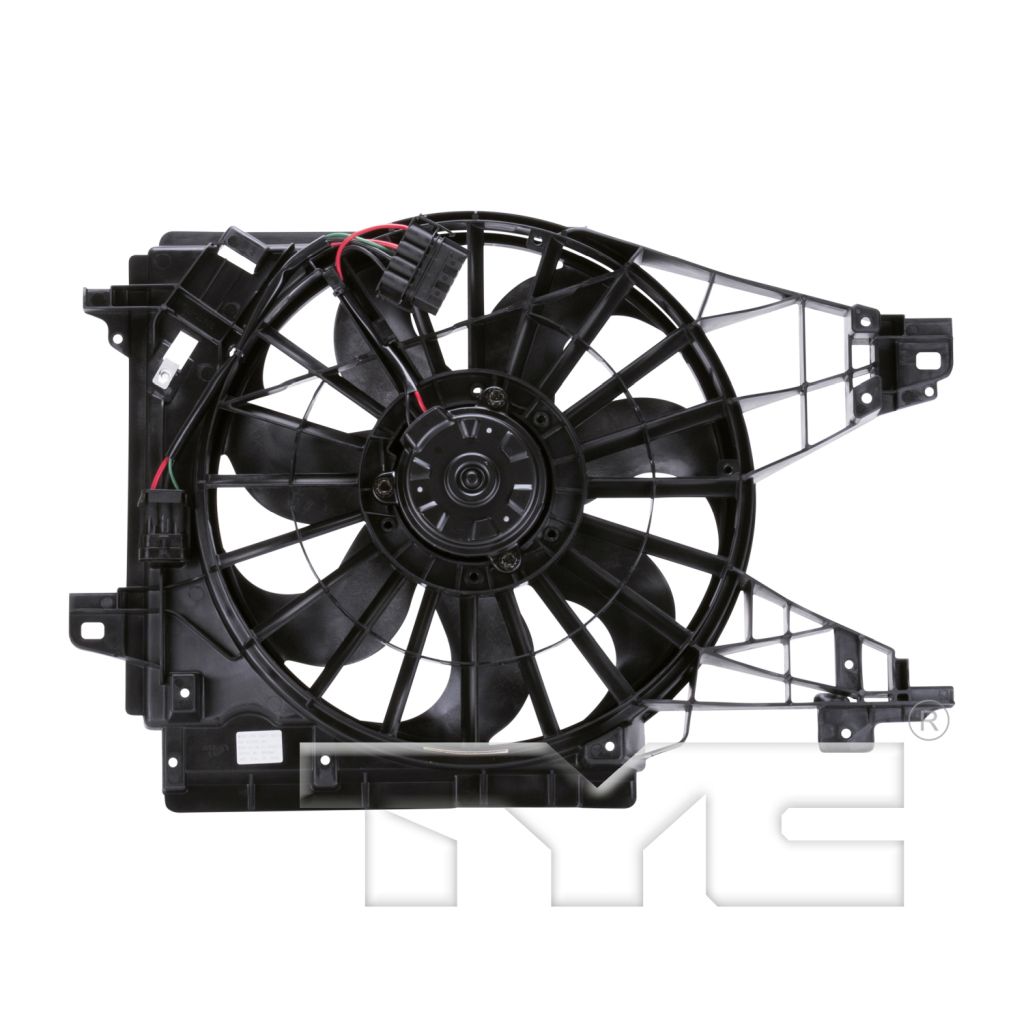 CHEVROLET CORVETTE Z06 RADIATOR & A/C FAN ASSY (SINGLE FAN) OEM#15819952 2006-2013 PL#GM3115202