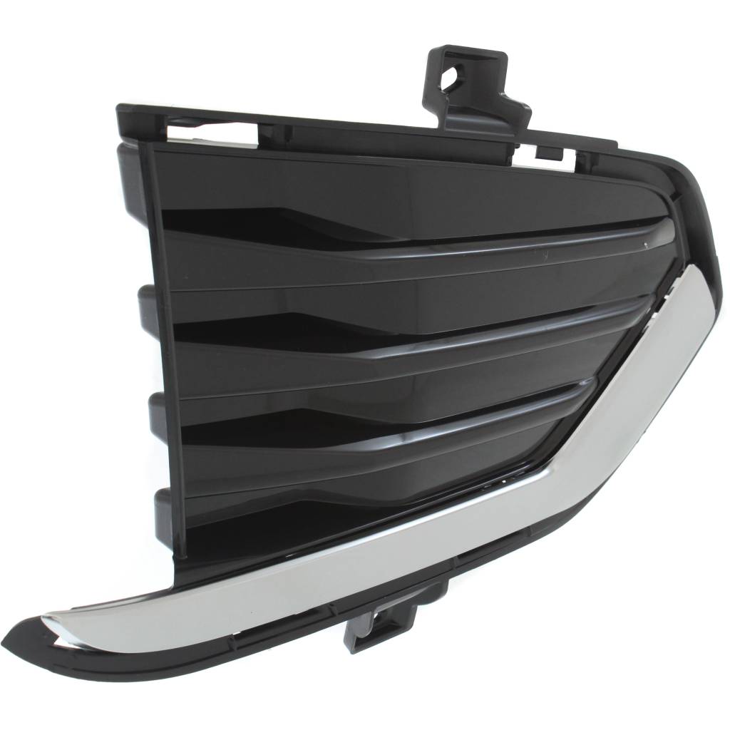 CADILLAC XT5 FOG LAMP COVER RIGHT (Passenger Side) BLACK W/SATIN CHROME MOLDING OEM#84107961 2017-2023 PL#GM1039205