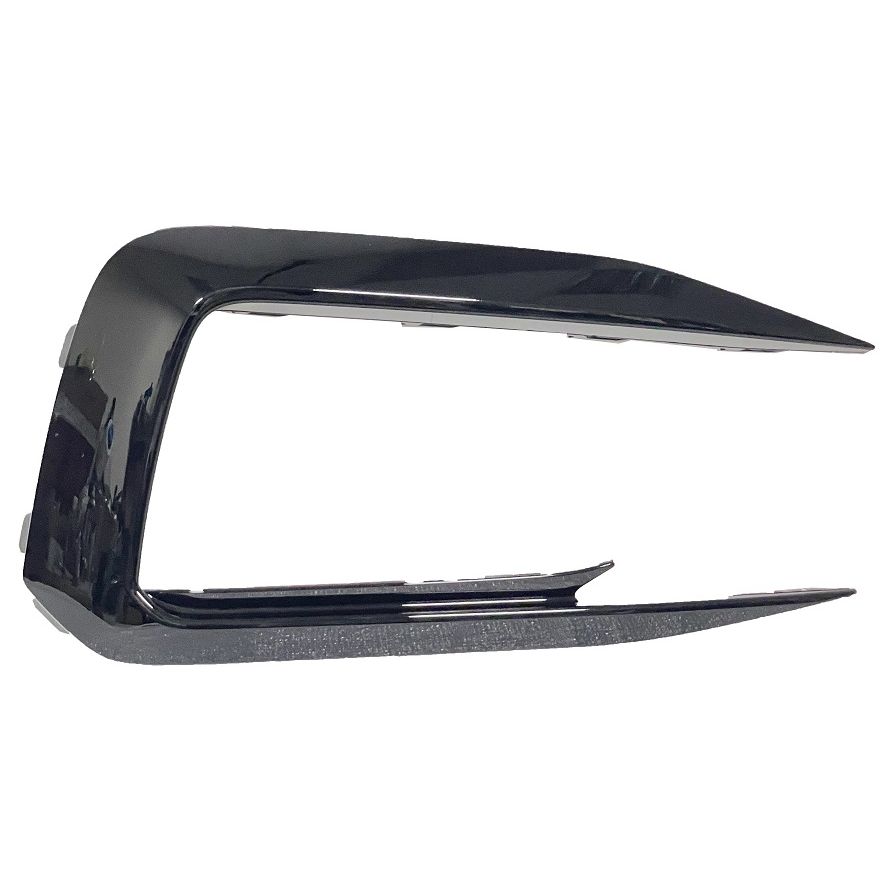 VOLKSWAGEN GLI FOG LAMP BEZEL RIGHT (Passenger Side) GLOSS-BLACK OEM#17A853666B041 2019-2021 PL#VW1039169