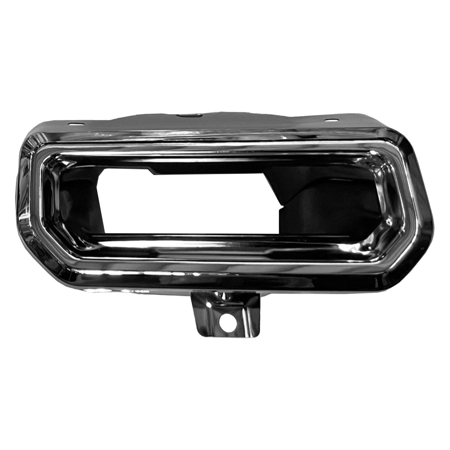 GM TRUCKS & VANS SILVERADO/PU 1500 REAR BUMPER EXHAUST OPENING SLEEVE RIGHT (Passenger Side) CHROME (DUAL EXHAUST) OEM#86513558 2022-2025 PL#GM1139106