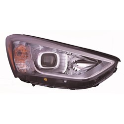 HYUNDAI SANTA FE /SANTA FE XL (3.3L) HEAD LAMP ASSEMBLY RIGHT (Passenger Side) (HALOGEN)**CAPA** OEM#92102B8020 2013-2016 PL#HY2503175C
