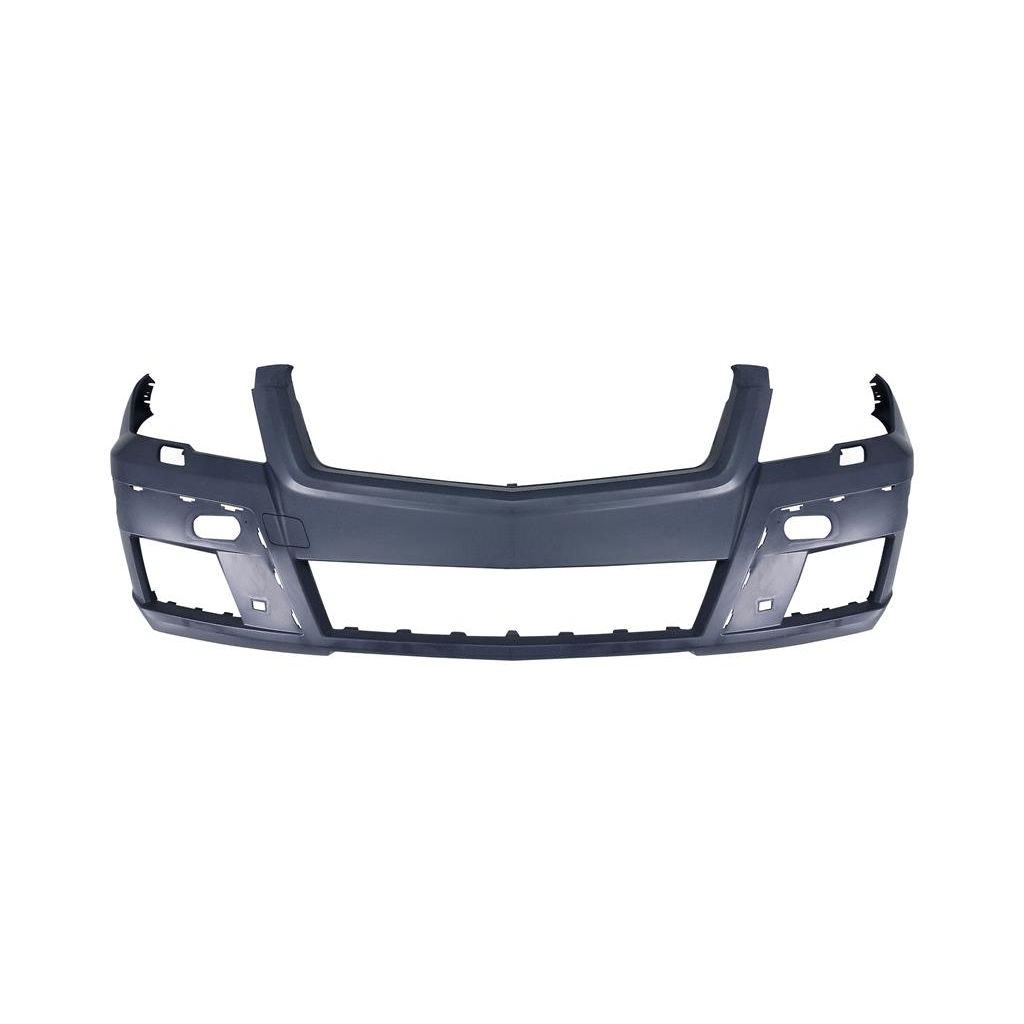 MERCEDES-BENZ GLK-CLASS (204) FRONT BUMPER COVER PRIMED (W/ WASHER)(WO/SENSOR)(BASE W/ OFFROAD PKG) OEM#2048804740 2010-2012 PL#MB1000376