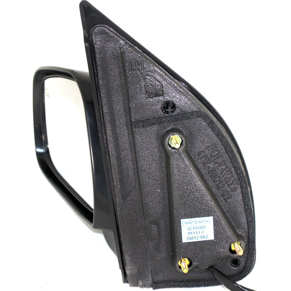 NISSAN(DATSUN) PATHFINDER DOOR MIRROR LEFT (Driver Side) POWER/HEATED (SE MDL )(SMOOTH BLK) OEM#96302EA19E 2005-2012 PL#NI1320190